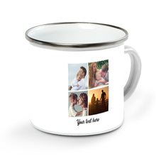 Load image into Gallery viewer, Personalized campfire mugs, custom photo and text Coffee Mug, photo mug, birthday, anniversary gift for your lovers D03 NQS1317