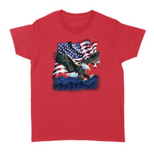 Load image into Gallery viewer, The Mountain Men&#39;s Eagle Talon Flag - Standard Women&#39;s T-shirt