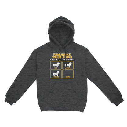 Pembroke Welsh Corgi Standard Hoodie | Funny Guide to Training dog - FSD2409D08