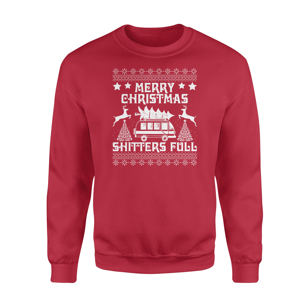Merry Christmas Shitter Full - Standard Crew Neck Sweatshirt