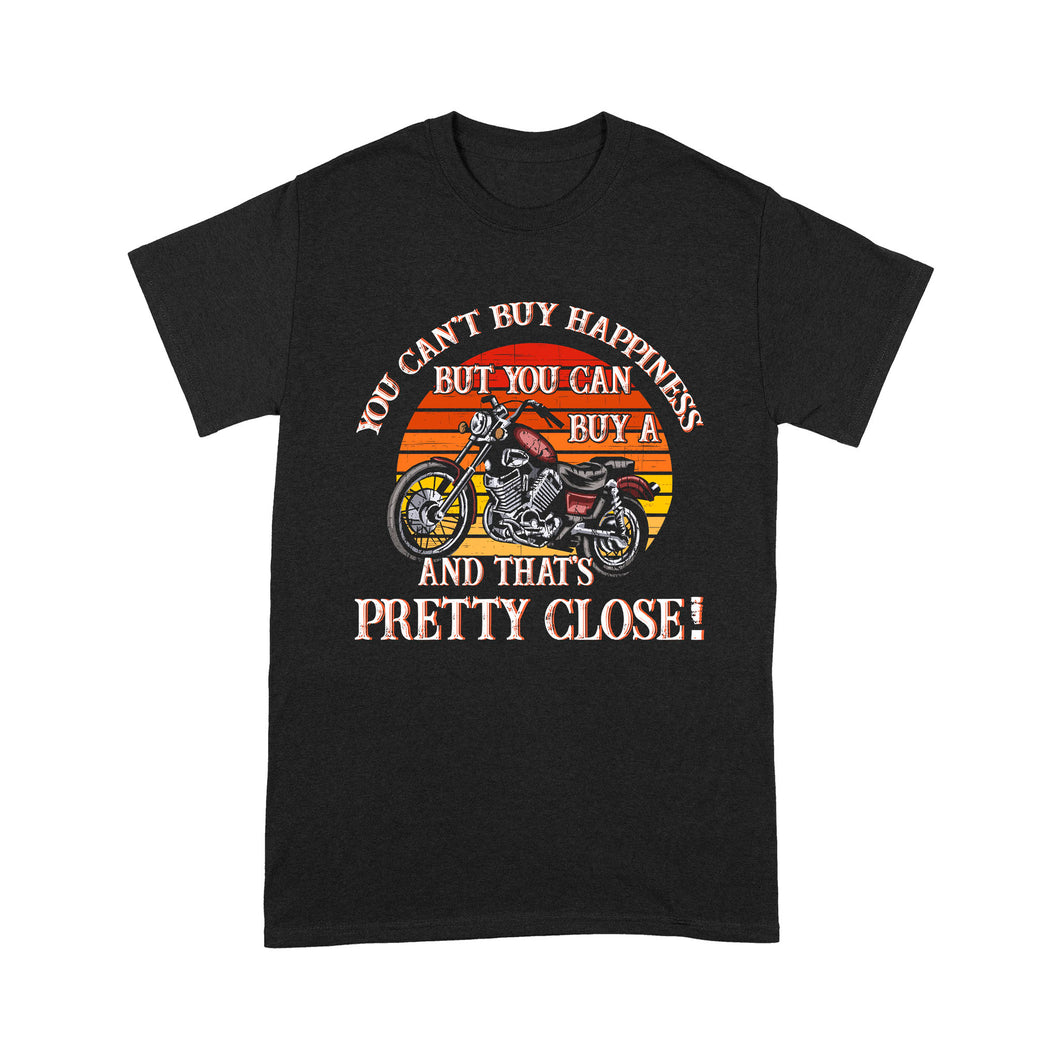 You Can't Buy Happiness But Buy A Motorcycle - Biker T-shirt, Cool Rider Shirt for Dad, Grandpa, Husband| NMS04