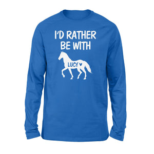 Personalized horse name shirt and hoodie