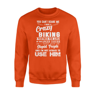 Crazy biking partner for life Shirt and Hoodie - SPH59