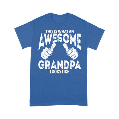 This is what an Awesome Grandpa Looks Like, Grandfather Gift, gift for grandpa D06 NQS1334 - Standard T-shirt