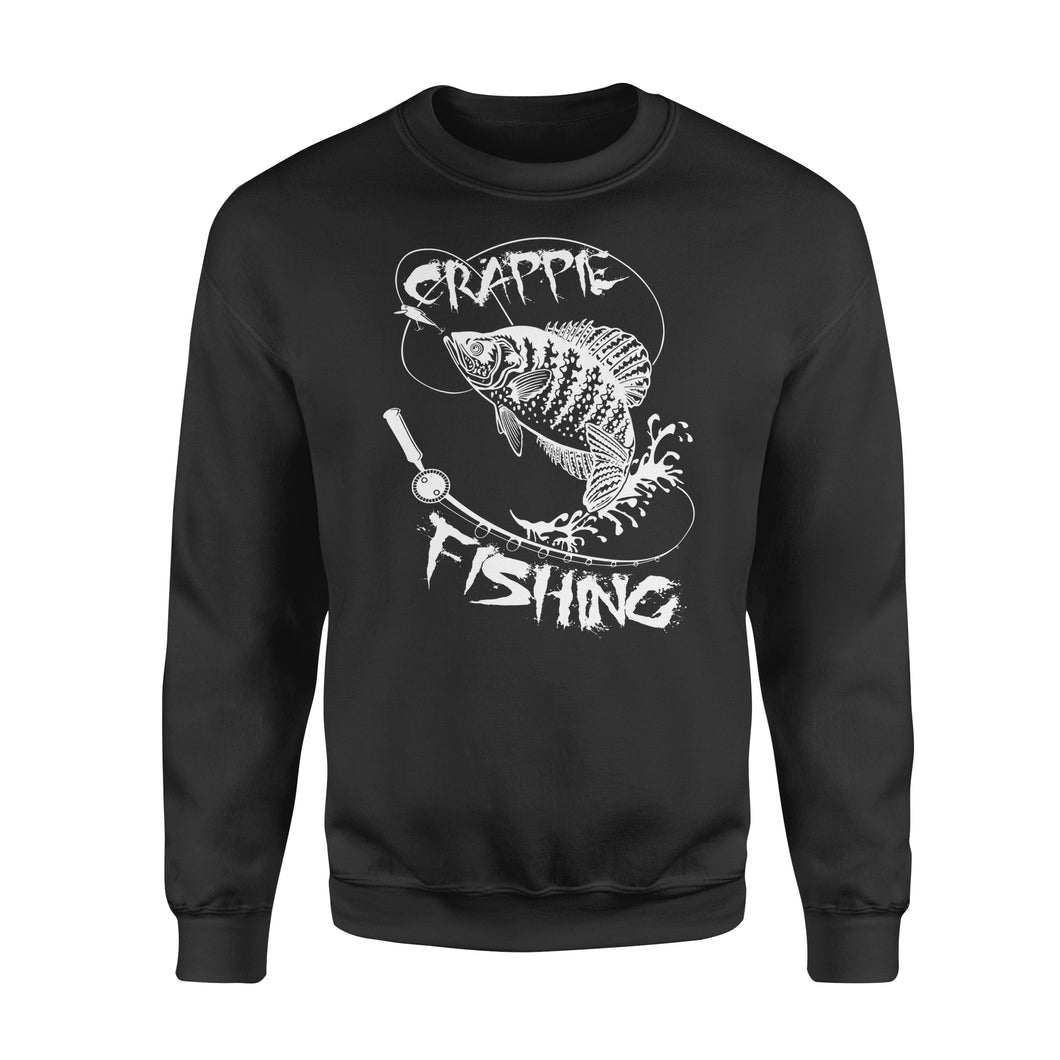 Crappie fishing fly fishing - Standard Fleece Sweatshirt