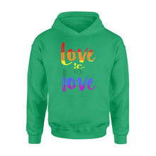 Load image into Gallery viewer, Love is Love - LGBT - Standard Hoodie