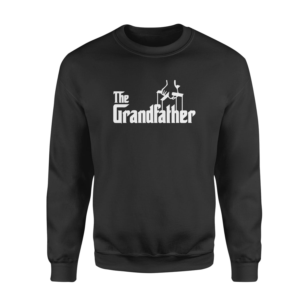 Grandfather funny fathers godfather - Standard Crew Neck Sweatshirt