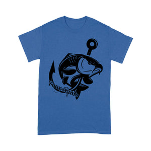 Carp fishing tattoos Customize name T-shirt, personalized fishing gifts for fisherman - NQS1208