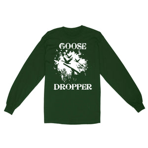 Goose Hunting Shirt For Men Goose Dropper Bird Hunter Long sleeve FSD3530 D01