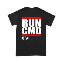 Load image into Gallery viewer, Run CMD  Computer Nerd - Standard T-shirt