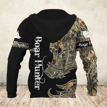 Load image into Gallery viewer, Wild Hog Hunting Camo 3D All Over Print Hoodie, T-shirt, Zip up Hoodie Plus Size - NQS71