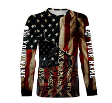 Load image into Gallery viewer, American Biker Jersey Personalized Patriotic Motorcycle Off-Road Motocross Racing Rider Racewear| NMS170