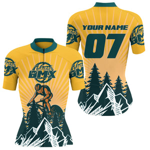 CO Colorado BMX Men Women Cycling Jersey Custom Number Cyclist Bicycle Shirt Cross Country Biking| NMS800