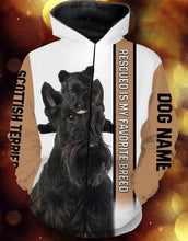 Load image into Gallery viewer, Personalized Scottish Terrier dog name 3D full printing - TATS63